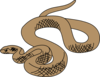Slithering Snake Art Clip Art